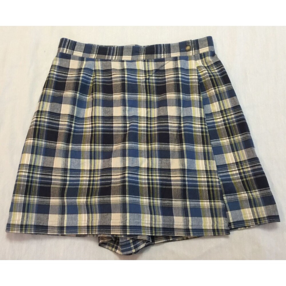 MARSH LANDING COTTON WOMENS SKIRT WITH SHORTS SIZE 14 PETITE
